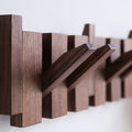 Modern Wooden Piano Key Wall Hook Rack