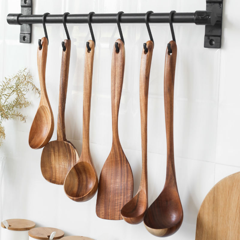 Premium Acacia Wood Cooking Utensil Set
