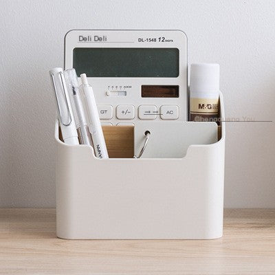 Minimalist Bamboo Remote Control Organizer