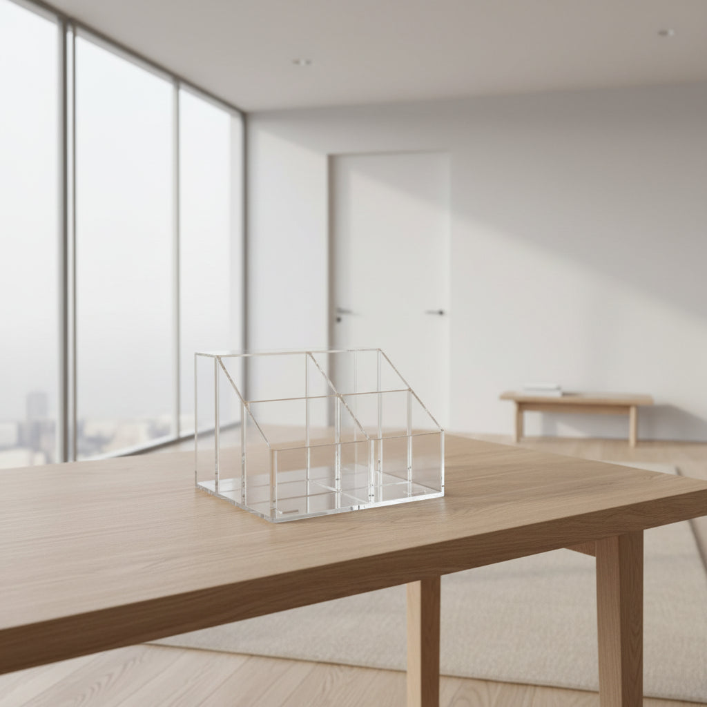 Clear Acrylic Desk Organizer