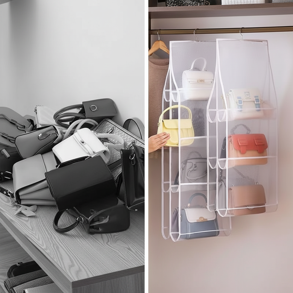 Double-Sided Hanging Closet Organizer