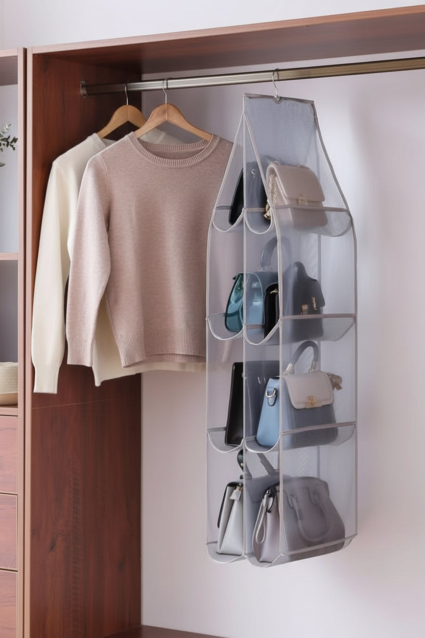 Double-Sided Hanging Closet Organizer
