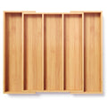 Expandable Bamboo Kitchen Drawer Organizer